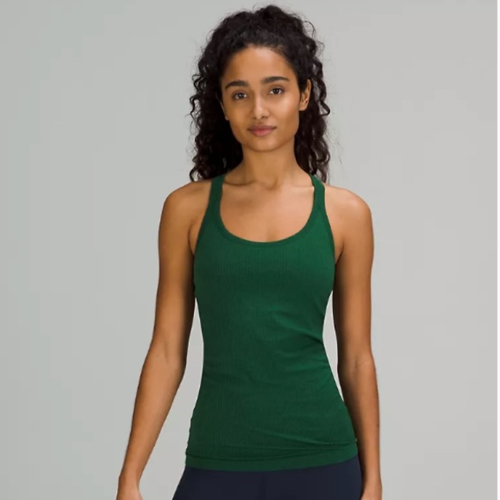 Lululemon Ebb to Street Tank | Everglade Green | 4